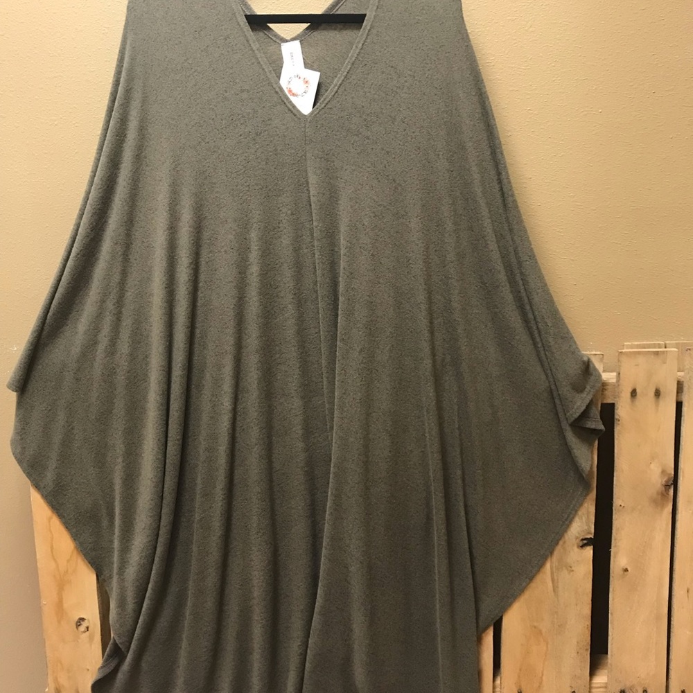 Army Green Poncho